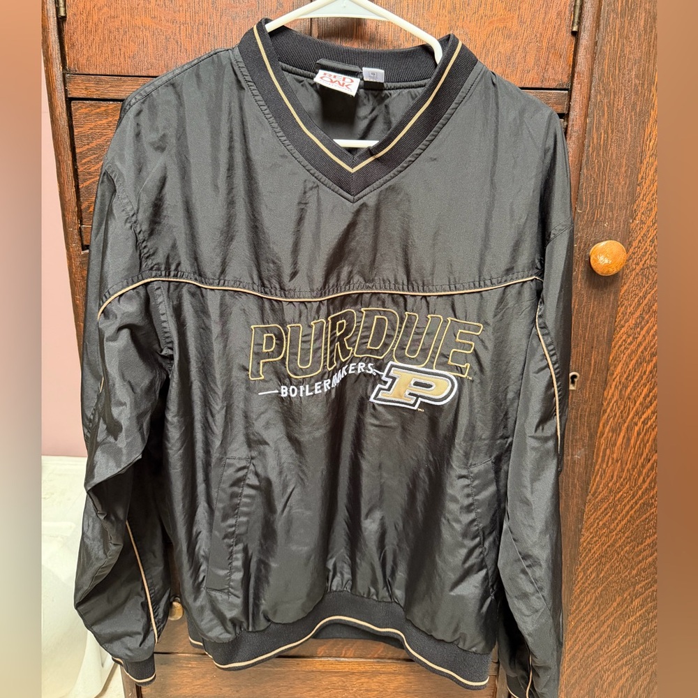Red Oak Vintage Black Purdue Pullover